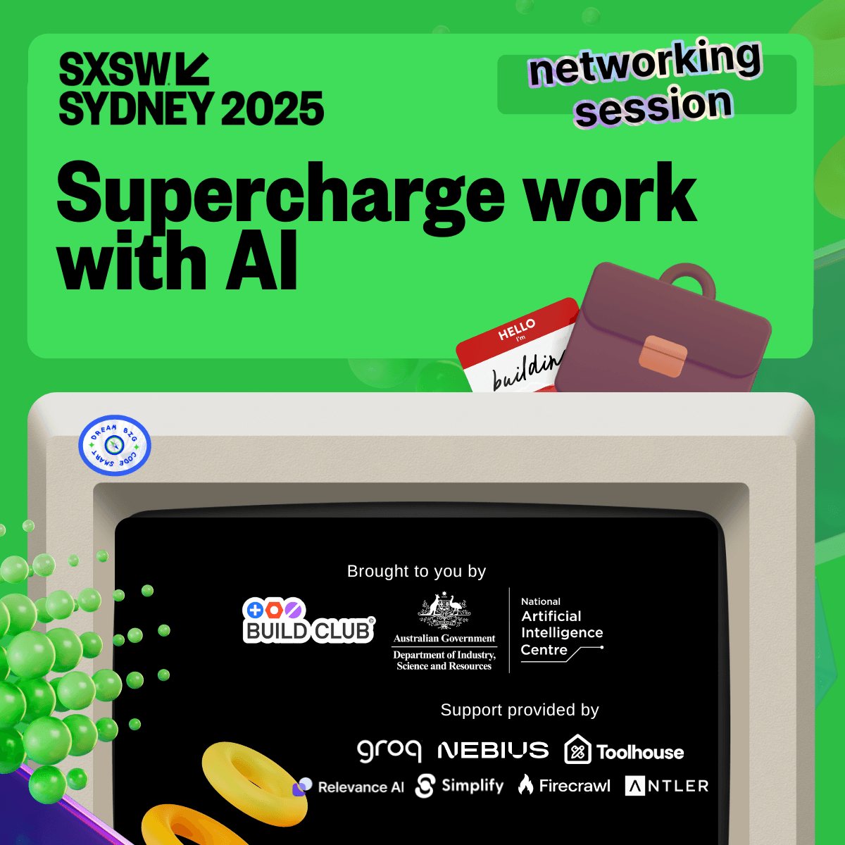 SXSW Sydney Hackathon × Build Club:  Networking Session
